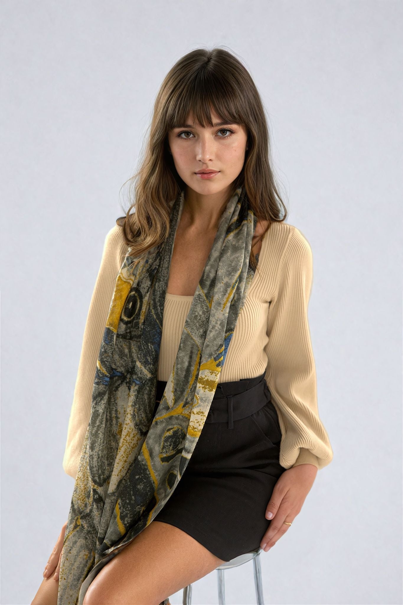 Christina Merino Wool Scarf