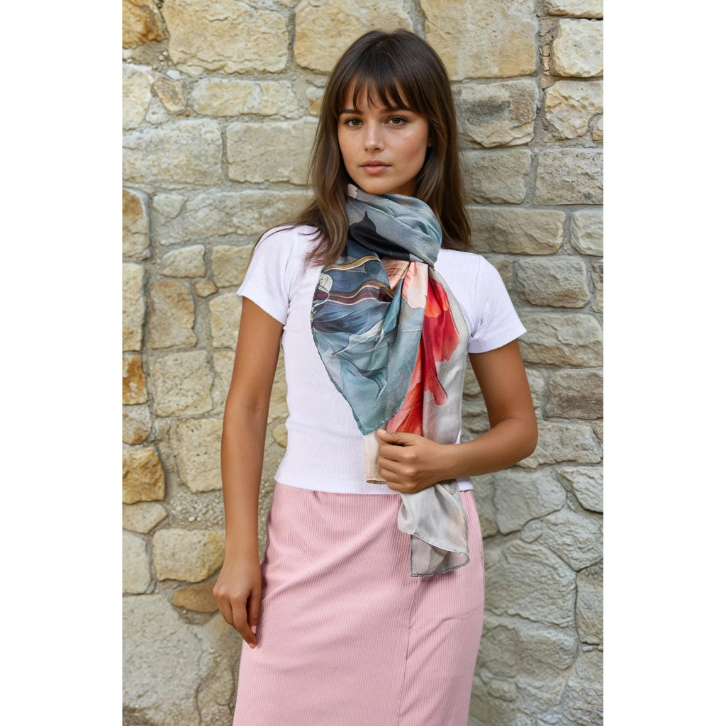 Romina Silk Scarf