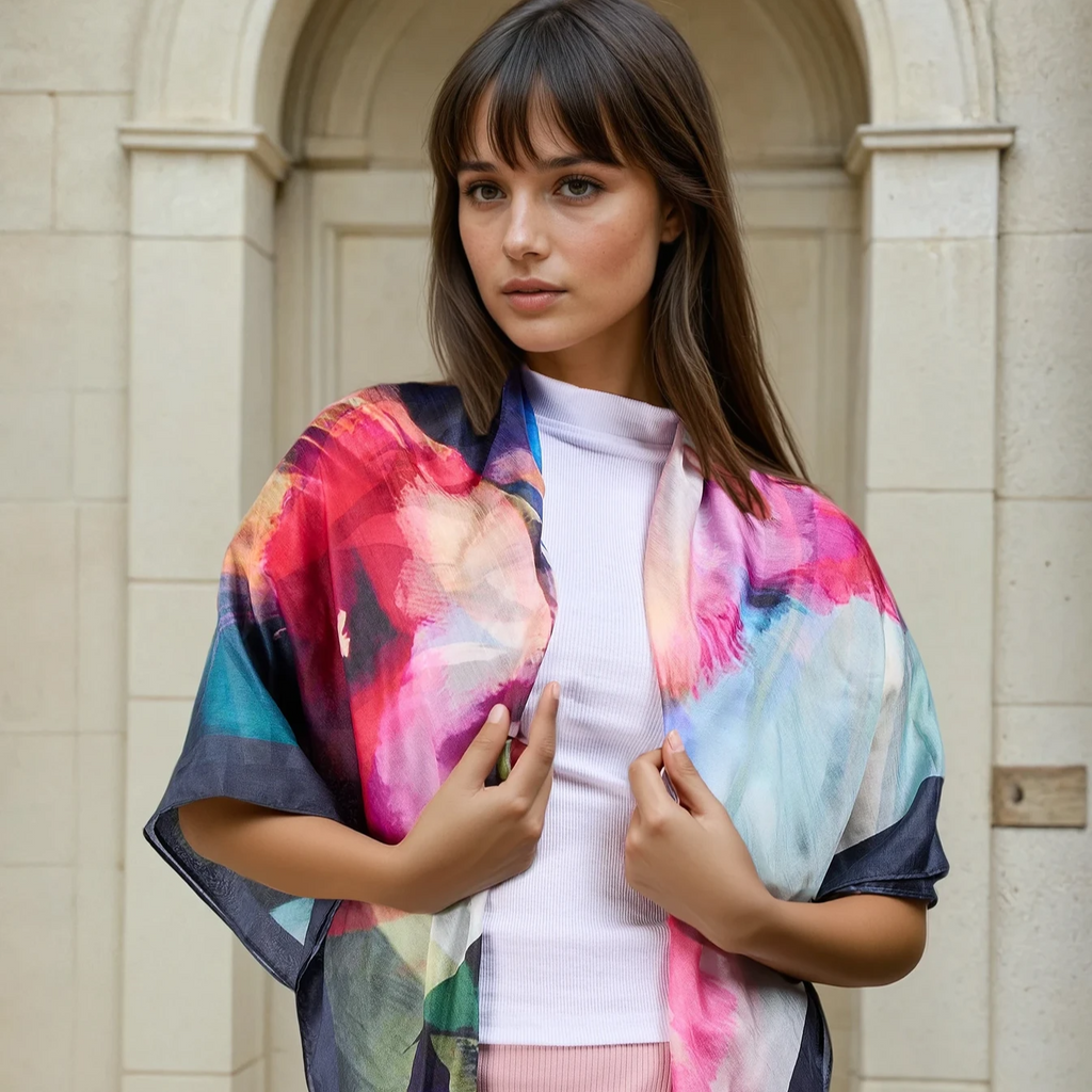 Briony Square Silk Scarf