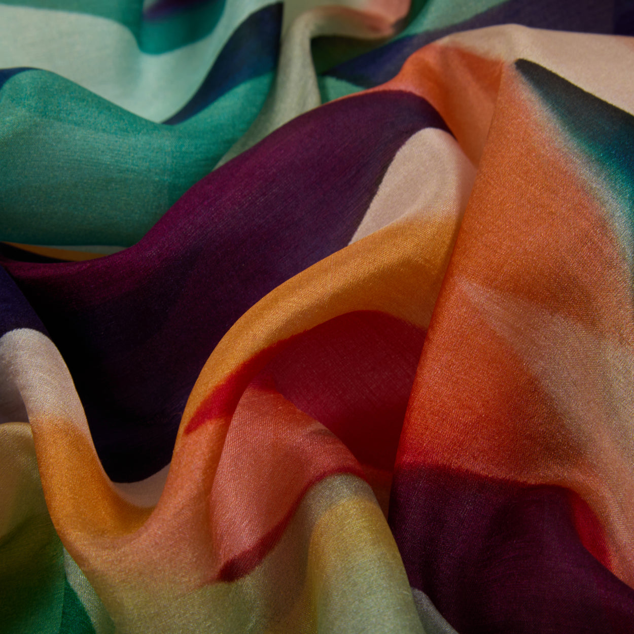 Savannah Multi Silk Scarf