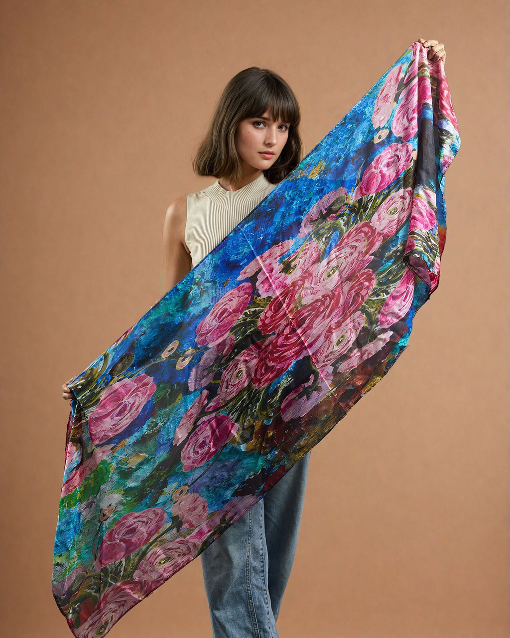 Ashleigh Silk Scarf