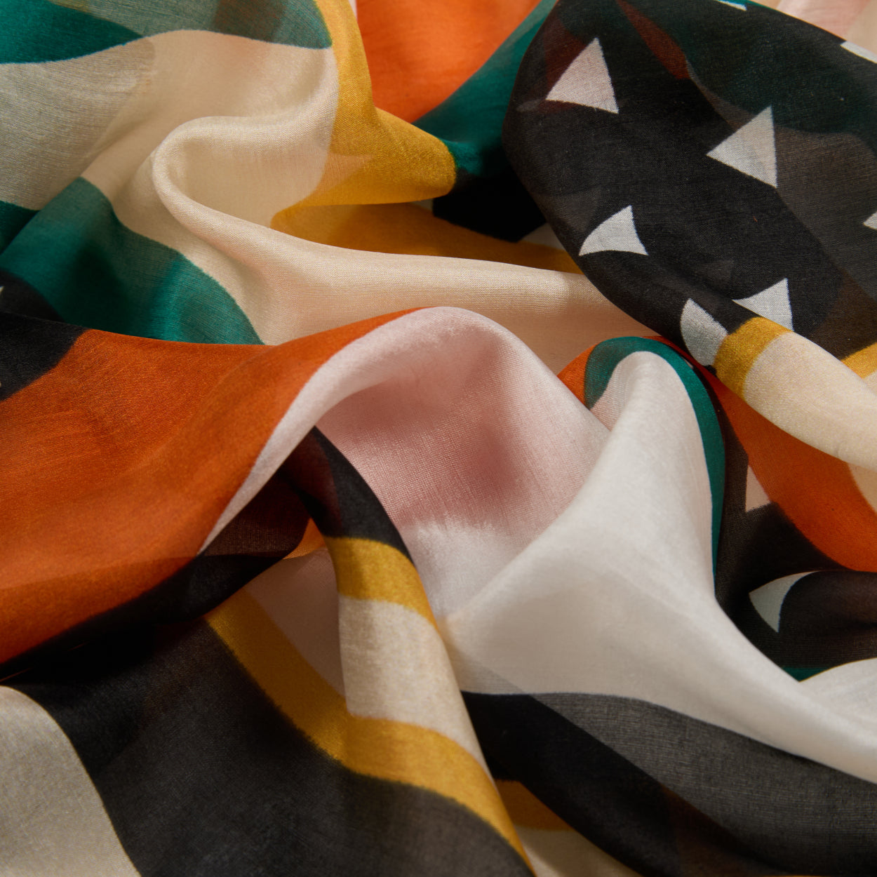 Greta Square Silk Scarf