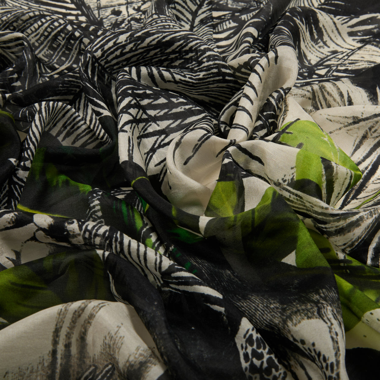 Dulcie Square Silk Scarf