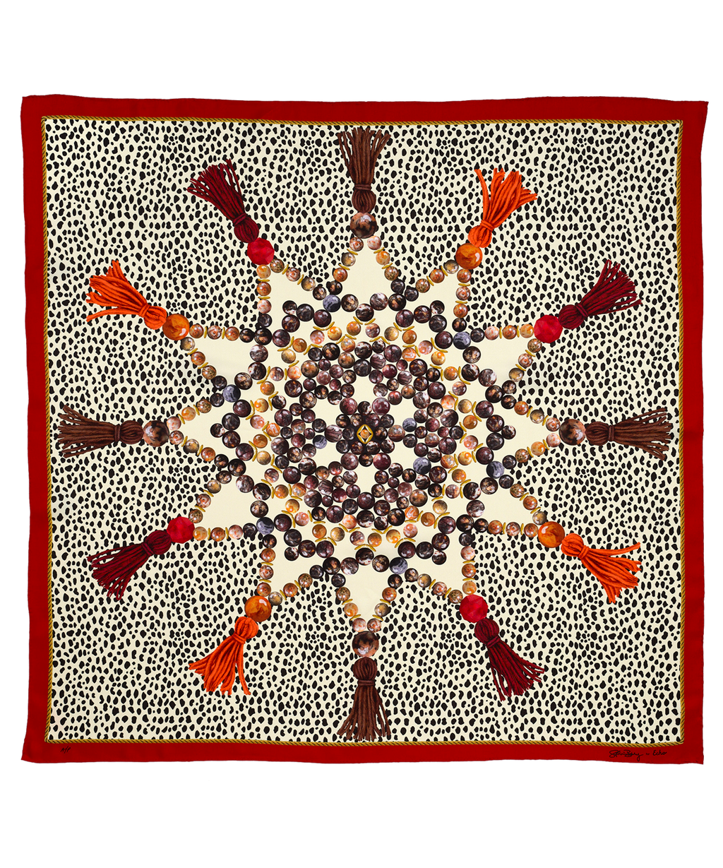 scarf designed by Sophie Bolvary