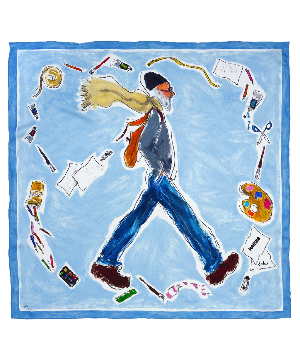 scarf designed by Richard Haines