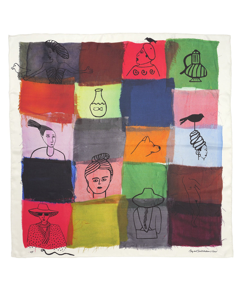 scarf designed by Amy & John Wickersham