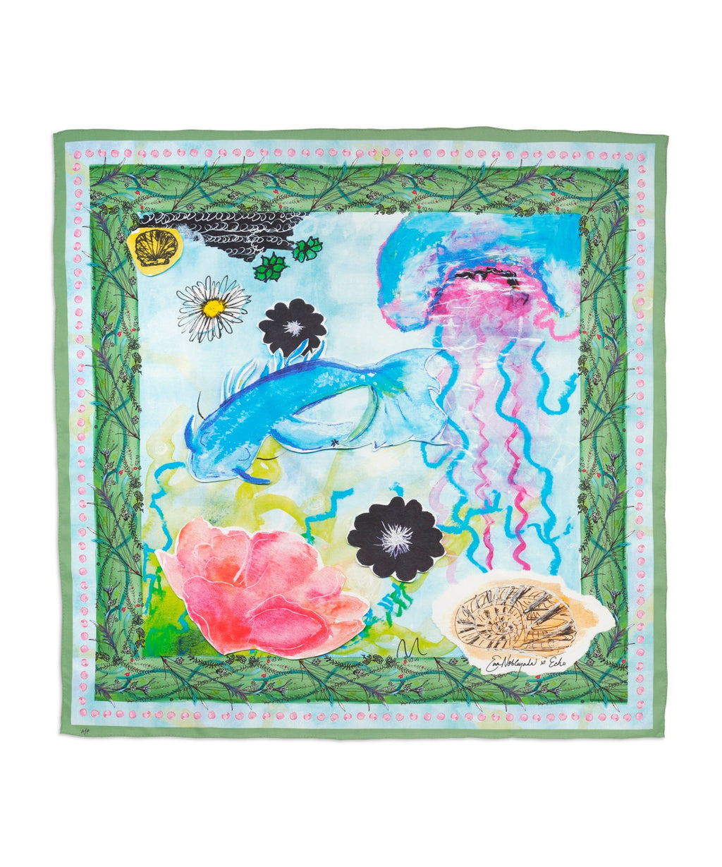 scarf designed by Eva Noblezada