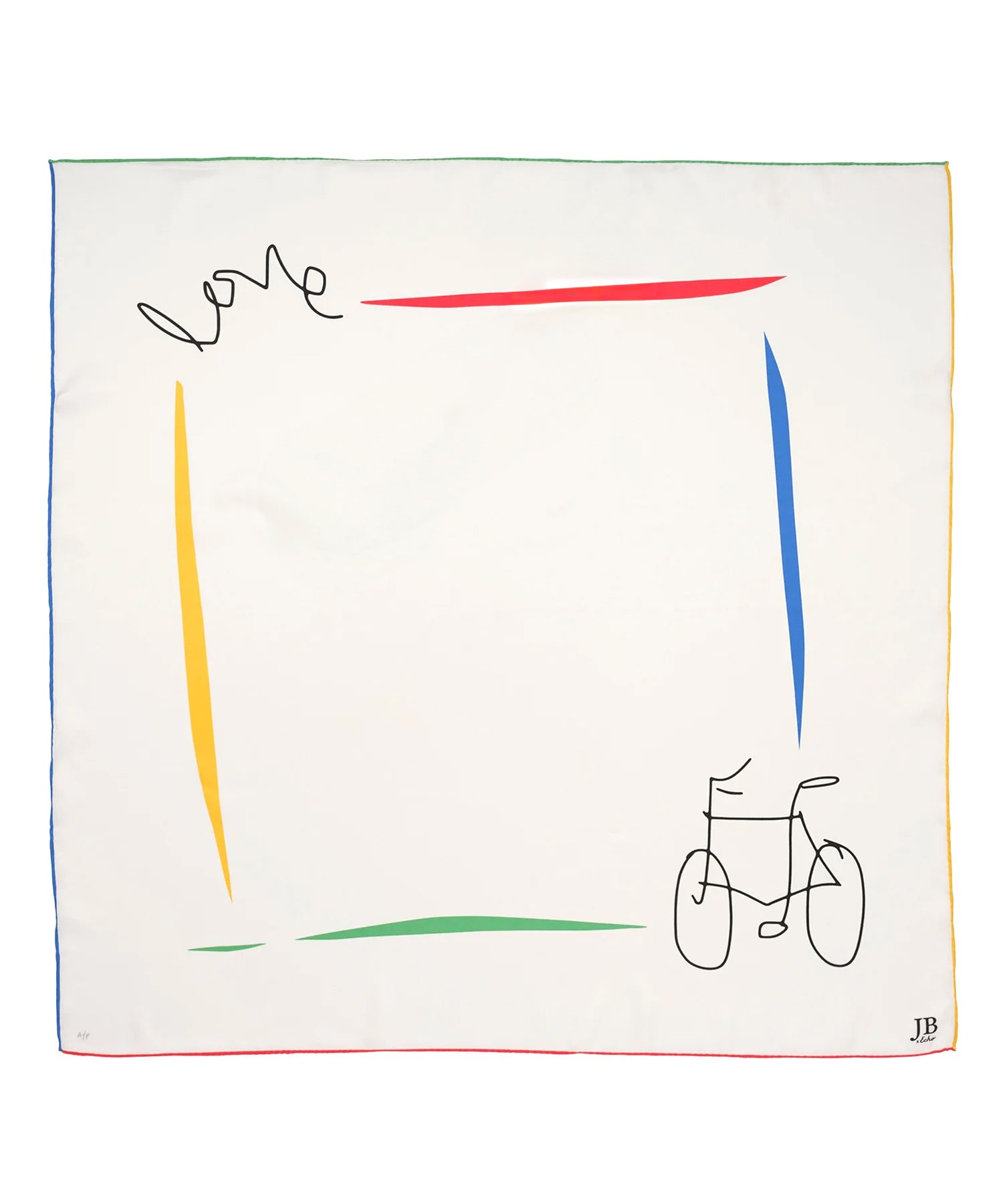 scarf designed by Jonathan Bailey