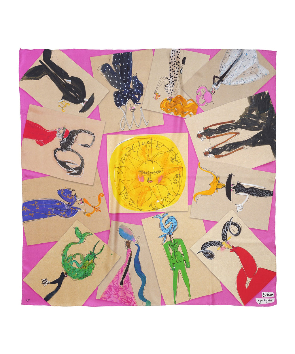 scarf designed by Jacky Marshall