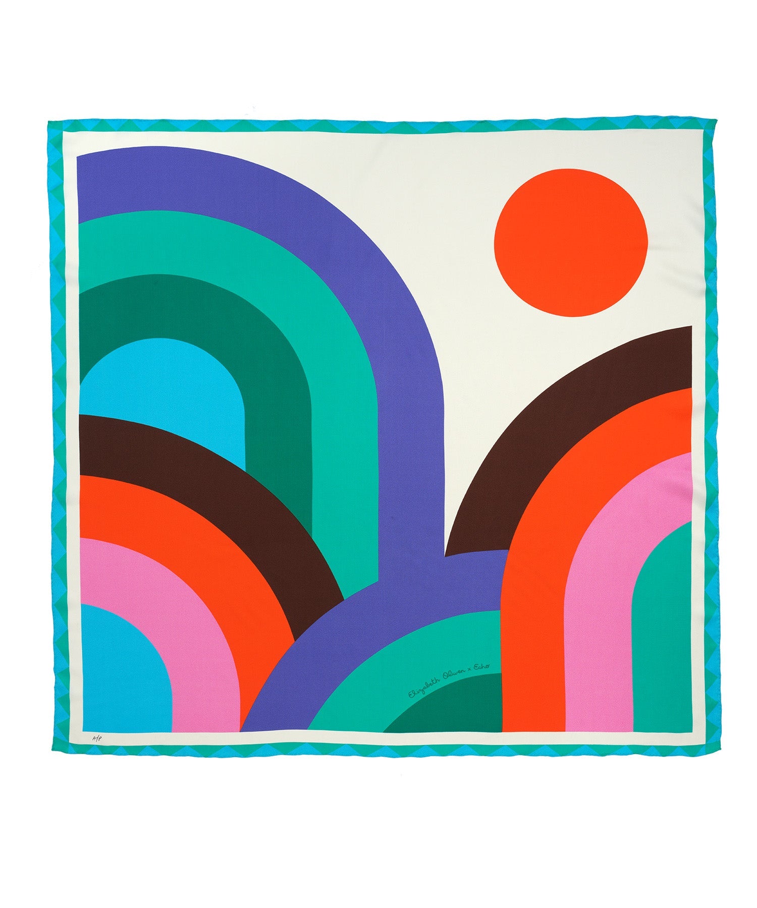 scarf designed by Elizabeth Olwen