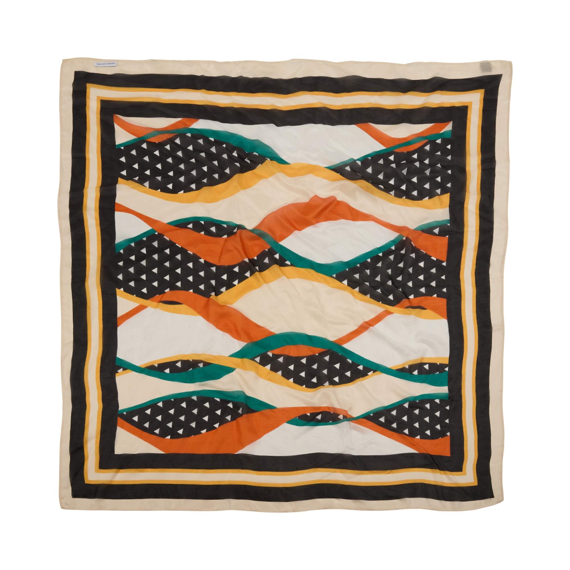 Greta Square Silk Scarf