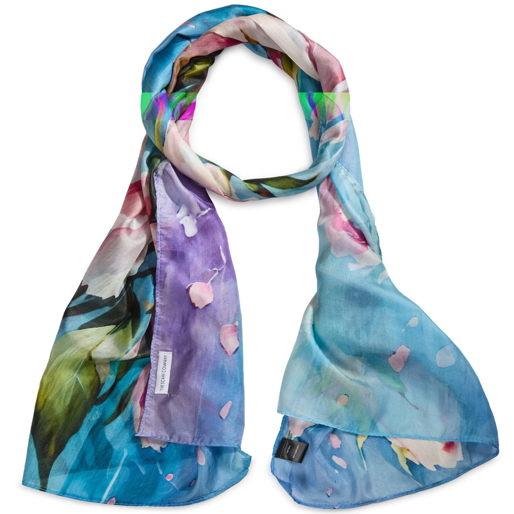 Jacinta Floral Silk Scarf