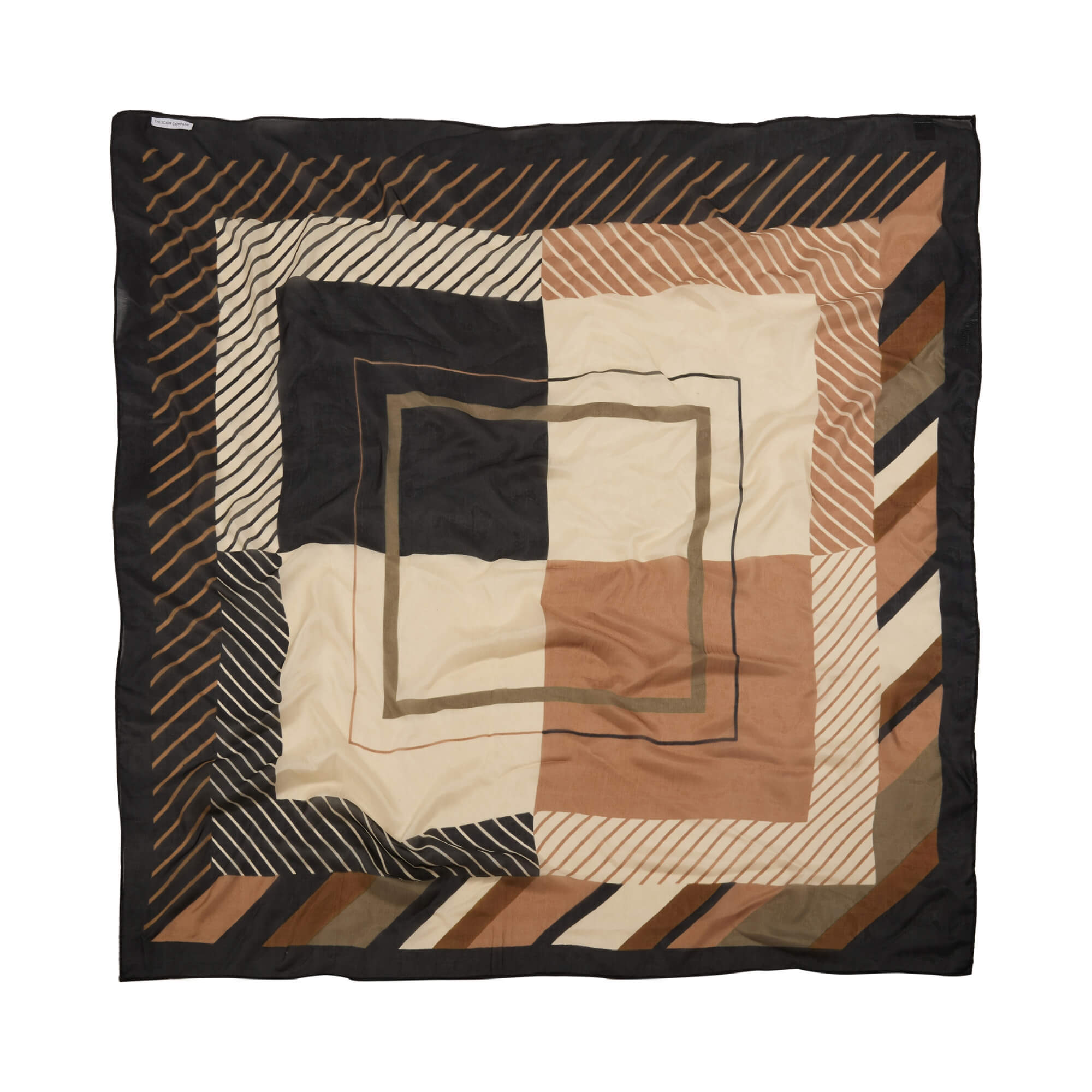 Jade Square Silk Scarf