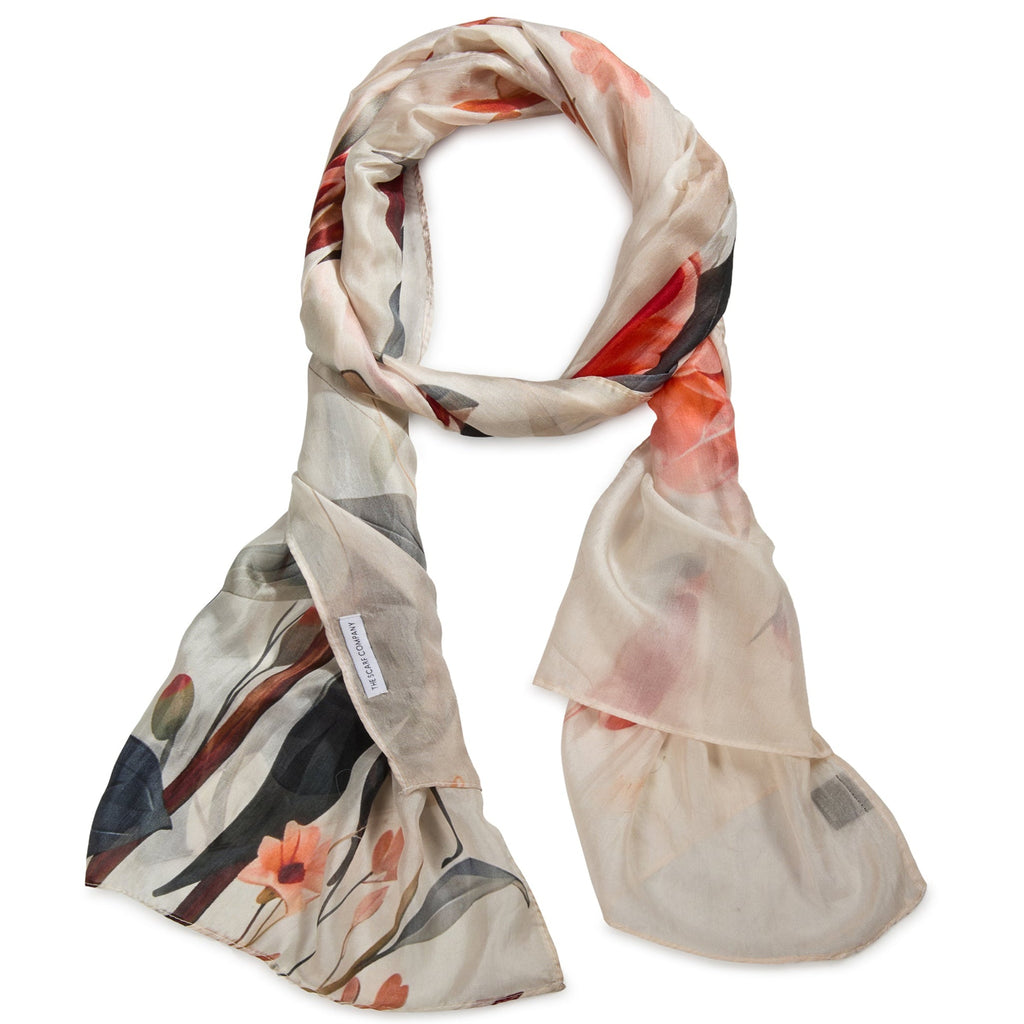 Saffron Silk Scarf