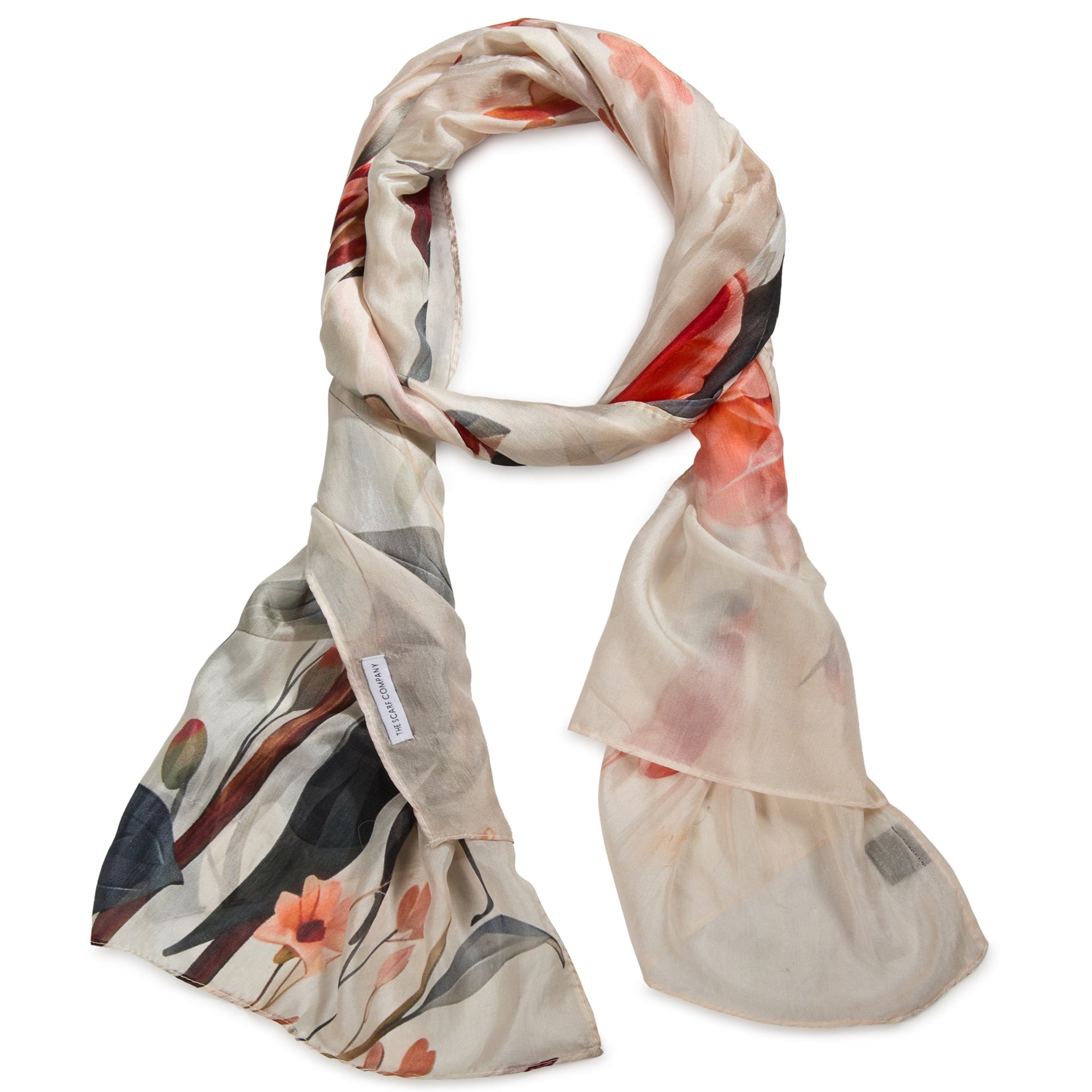 Saffron Silk Scarf