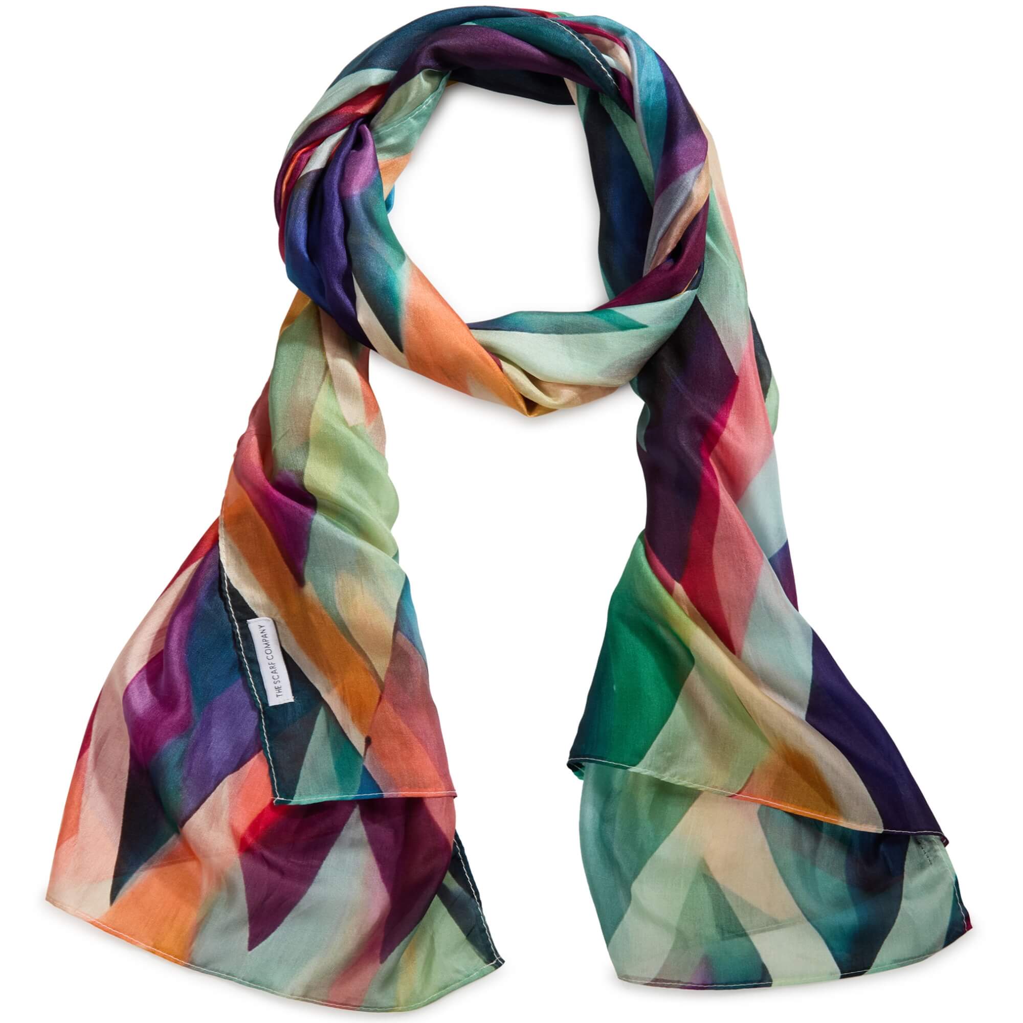 Savannah Multi Silk Scarf